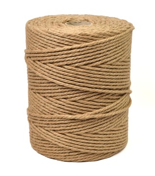 LINA JUTOWA DEKORACYJNA na Drapak 6mm - 100M