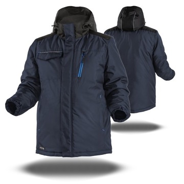 Работа на зимней куртке -с водонепроницаемым капюшоном