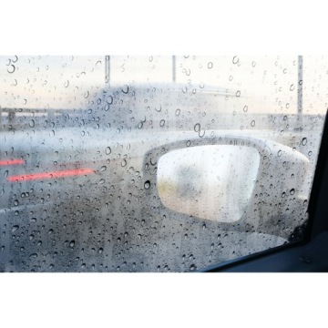 Гидрофобная дождевая пленка для зеркал и окон, размер L.