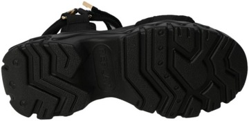 Sandały Replay GWSA6-0003 Black Czarne