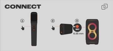 JBL PartyBox Wireless Mic — набор из 2-х цифровых беспроводных микрофонов