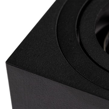 Галогенный потолочный светильник для поверхностного монтажа TUBA SPOT LED Movable Black
