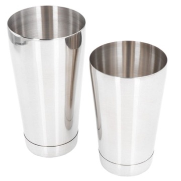 БАРМЕННЫЙ НАБОР ДЛЯ НАПИТКОВ BOSTON SILVER SHAKER JIGGER 14 шт. ПРЕМИУМ