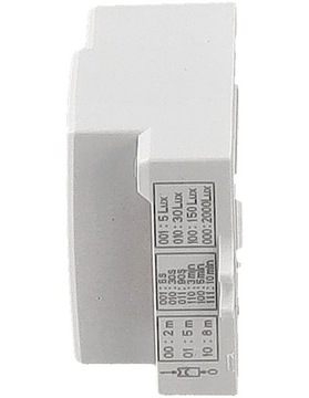 Сумеречный датчик движения, микроволновый датчик для установки в стену, для поверхностного монтажа для светодиодов