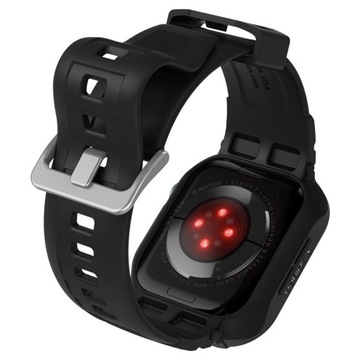 SPIGEN RUGGED ARMOR «PRO» для Apple Watch 9/8/7 45 мм, SE 2022/SE/6/5/4 44 мм