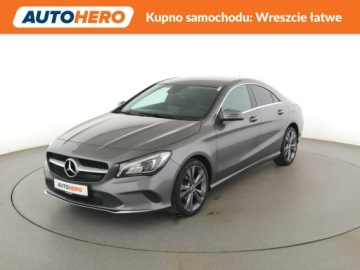 Mercedes CLA C117 Coupe Facelifting 1.6 180 122KM 2018 Mercedes CLA 180 full LED półskóra navi grzane