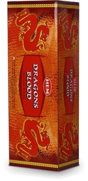 Kadzidełka Indyjskie Dragons Blood HEM 20 Szt