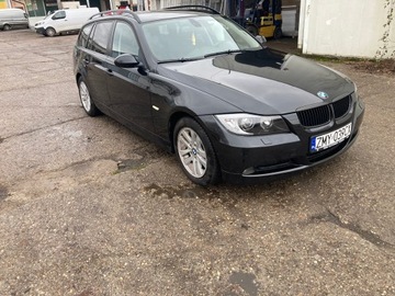 BMW Seria 3 E90-91-92-93 Touring E91 2.0 318d 122KM 2007 BMW 3 Touring (E91) 318 d 122 KM Ładna, Zadbana, Ekonomiczna., zdjęcie 17