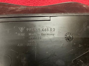 PORSCHE 911 991 2011- LIŠTA KRYT NÁRAZNÍKU LEVÝ PŘEDNÍ 99155546503
