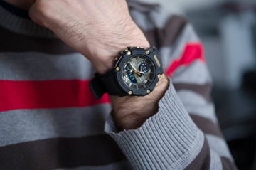 MĘSKI ZEGAREK CASIO GST-B300B-1AER G-SHOCK SOLARNY