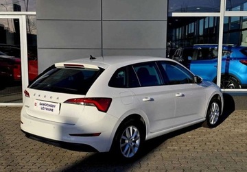 Skoda Scala Hatchback 1.0 TSI 110KM 2021 Skoda Scala 1.0 PB 110KM M6 Ambition FV23 Salon PL Serwis ASO Gwarancja, zdjęcie 5