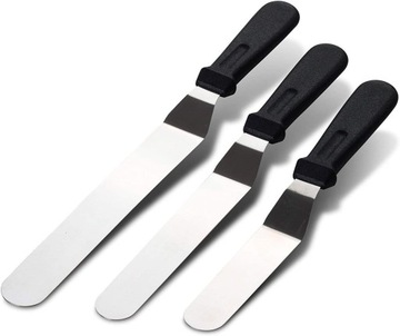 Łopatka kątowa do ciasta - 3 szt. Łopatka kątowa