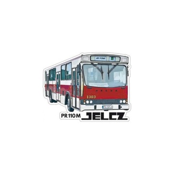 magnes na lodówkę samochód autobus Jelcz PR110 M