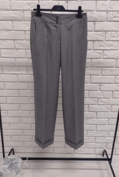 БРЮКИ ЖЕНСКИЕ ПРЯМЫЕ НОГИ MEWA ELEGANT, СЕРЫЕ 42