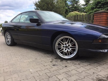 BMW 8 E31 840 850 POTAH KŮŽE SEDADLO ZADNÍ VELMI DOBRÝ