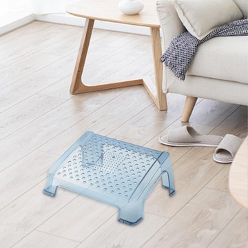 Подставка для ног под столом Многофункциональная подставка для ног с функцией наклона и массажа, синяя