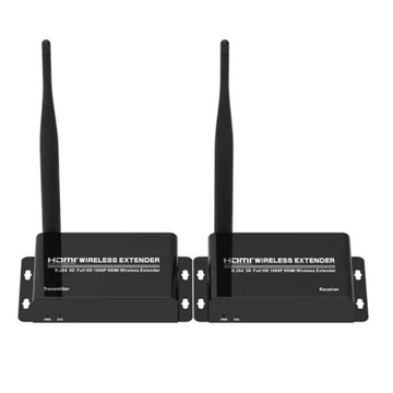 Bezprzewodowy transmiter extender przedłużacz HDMI do 50m