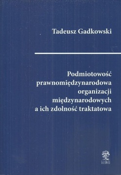 Podmiotowość prawnomiędzynarodowa organizacji