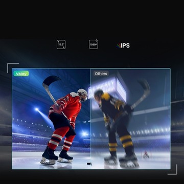 1080P TELEWIZOR PRZENOŚNY DVB-T2 12V/9A W 60W GŁOŚNIK HDMI RADIO FM MONSTER