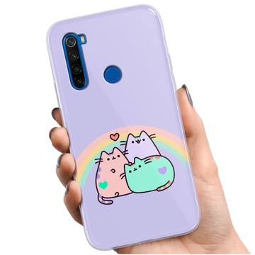 ETUI CASE SILIKONOWE PLECKI NA TELEFON DO XIAOMI REDMI NOTE 8T WZORY