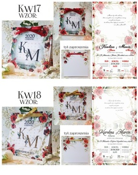 СВАДЕБНЫЕ ПРИГЛАШЕНИЯ С КАЛЕНДАРЕМ, ЦВЕТАМИ