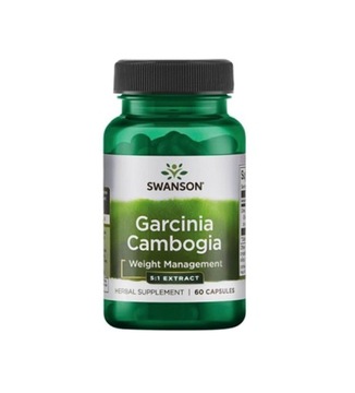 Garcinia Cambogia 5:1 Extract 80mg 60 kaps Swanson