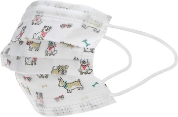 ВЫКРОЙКА ДЕТСКОЙ МАСКИ 10 ШТ. ДЛЯ ДЕТЕЙ