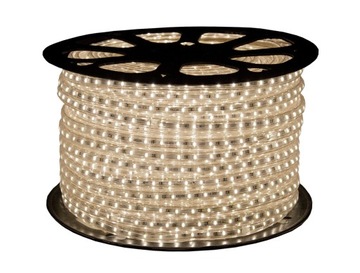 Светодиодная лента 230В 12Вт/м Водонепроницаемая для улицы ЦВЕТА