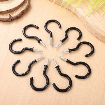 12 шт. ПОТОЛОЧНЫЕ КРЮКИ НА ВИНТАХ ПОТОЛОЧНЫЕ КРЮЧКИ ДЛЯ ЗАВОДА