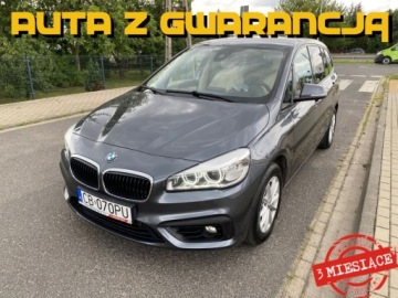 BMW Seria 2 F22-F23-F45-F46 Gran Tourer 214d 95KM 2017 BMW Seria 2 GRAN TOURER KLIMATYZACJA NAWIGACJA SKORY KAMERA GRZANE FOTELE