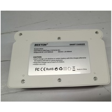 БЫСТРОЕ ЗАРЯДНОЕ УСТРОЙСТВО ДЛЯ АККУМУЛЯТОРОВ AA И AAA NI-MH/NI-CD УНИВЕРСАЛЬНОЕ