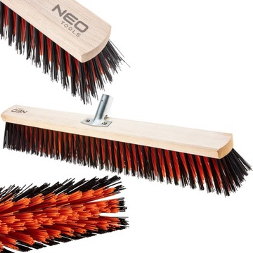 NEO MIOTŁA ZMIOTKA SZCZOTKA ULICOWA 60CM METAL