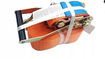 Pas transportowy z zapinaczem pasy 6M/50MM/5T