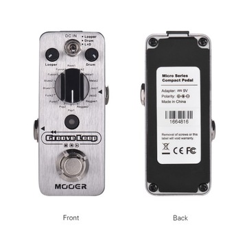 Педаль петлителя барабанной машины MOOER Groove Loop 3