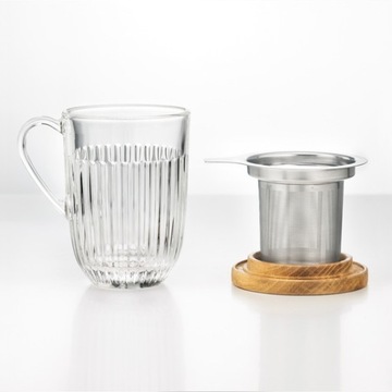 Ouessant Szklanka z zaparzaczem 360 ml La Rochere