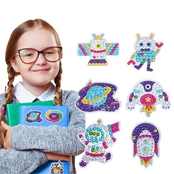 АЛМАЗНАЯ ВЫШИВКА 5D 1000 АЛМАЗ 12 КАРТИН ПРОСТРАНСТВО