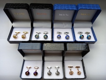 Spinki do mankietów Koń Mustang dla fana Forda