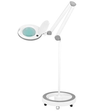 LAMPA LUPA POWIĘKSZAJĄCA KOSMETYCZNA DO ZABIEGÓW 60LED ZE STATYWEM ELEGANTE
