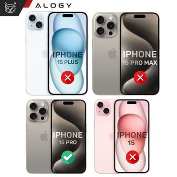 ЧЕХОЛ ДЛЯ IPHONE 15 PRO MAG SAFE MATT CASE COVER MATT CASE ALOGY BACK