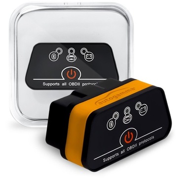 Диагностический интерфейс OBD2 ELM327 BT4.0 Bluetooth Android IOS Windows