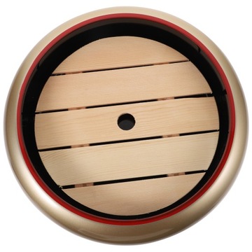 ВЕДРО ДЛЯ СУШИ ЗОЛОТОЙ ДЕКОР 2 ШТ.