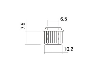 Винтажные шпоночные переходники HOSCO BU-CBH Hex (GD)