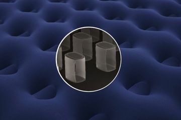 ДВУХМЕСТНЫЙ ВЕЛЮРОВЫЙ МАТРАС С ПОДУШКАМИ BESTWAY 67374 + НАСОС