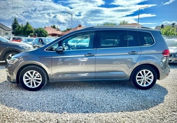 Volkswagen Touran III 2.0 TDI 150KM 2016 Volkswagen Touran 2.0 TDI CR TOP LED DSG Nvi kamera PDC Highline Panorama, zdjęcie 10