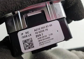 MERCEDES TŘÍDA E W212 S212 14R FACELIFT PANEL PŘEPÍNAČ SKEL