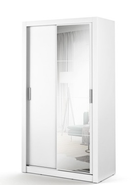 SZAFA PRZESUWNA Z LUSTREM 120 cm
