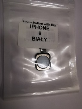 Taśma klawisz przycisk home iPhone 6, 6+ biały
