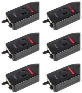 Удлинительный кабель с 5 розетками 2P+Z, с беспроводным управлением