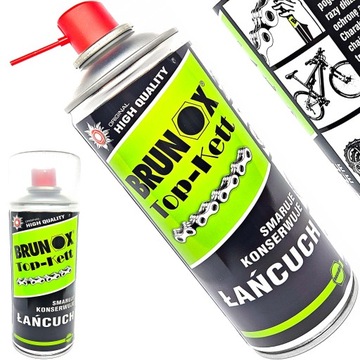 BRUNOX TOP-KETT SPRAY DO ROWERU SMAR DO ŁAŃCUCHA 400ml