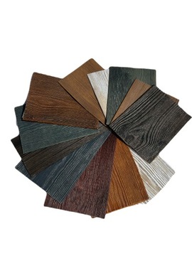 Гибкая фасадная доска, имитация дерева [м2]